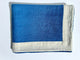 Bright blue and Cream